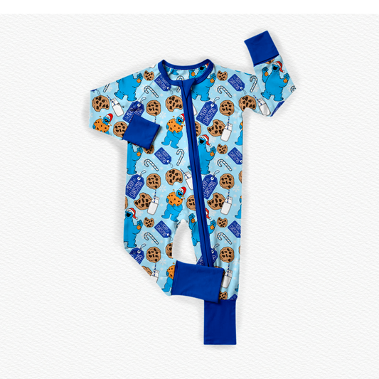 C Is For Cookie Bamboo Zippy Pajamas