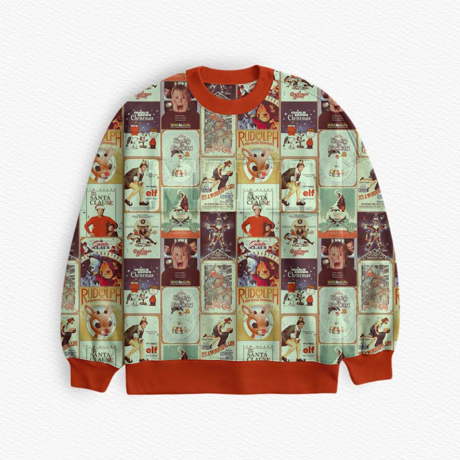 Christmas Classics Bamboo Adult French Terry Crewneck