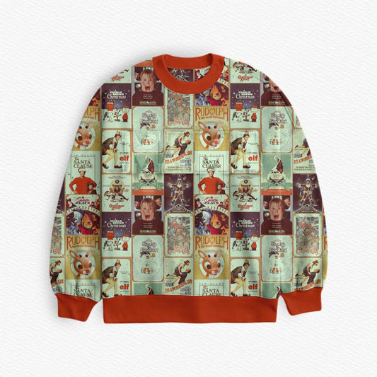 Christmas Classics Bamboo Adult French Terry Crewneck