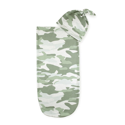 Cutie Cocoon™ Camo Cocoon & Hat Set