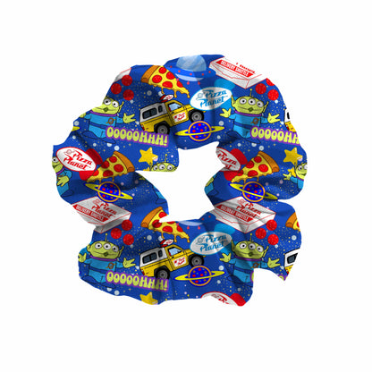 Pizza Planet Pals Bamboo Scrunchie