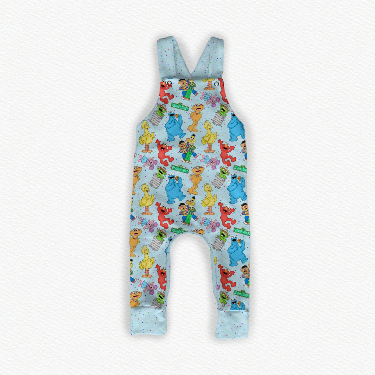 OG Sesame Street Bamboo Overalls