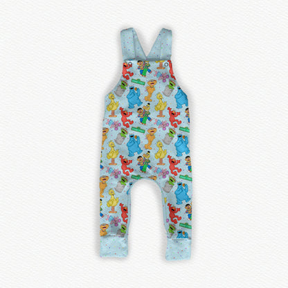 OG Sesame Street Bamboo Overalls