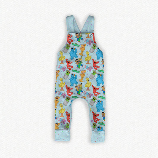 OG Sesame Street Bamboo Overalls