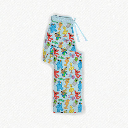 OG Sesame Street Bamboo Adult Straight Leg Style Pants