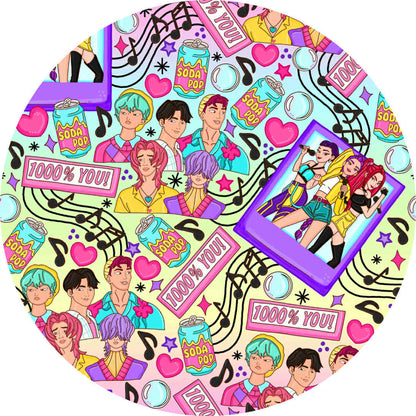 Demon Hunters Bamboo Long Sleeve Two Piece Pajama Set