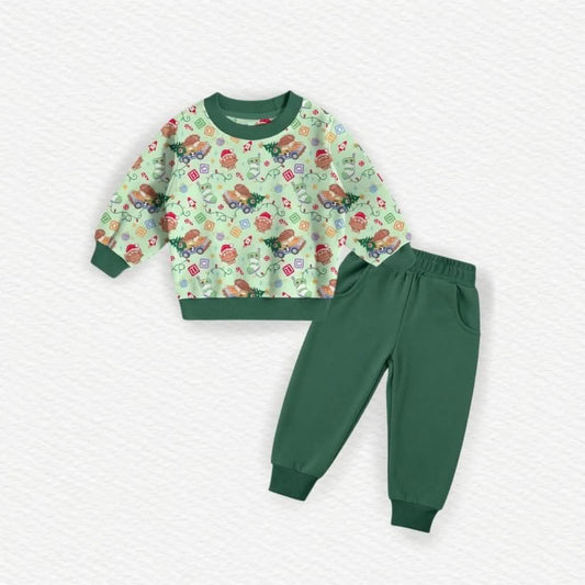 Andy's Christmas Wish Bamboo Crewneck & Jogger Set