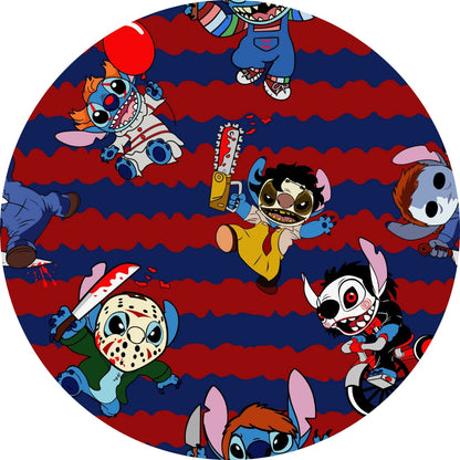 Stitch Goes Boo Minky Plush Blanket From Judith Arthur