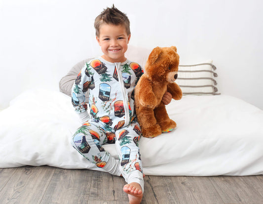 National Parks Bamboo Zippy Pajamas
