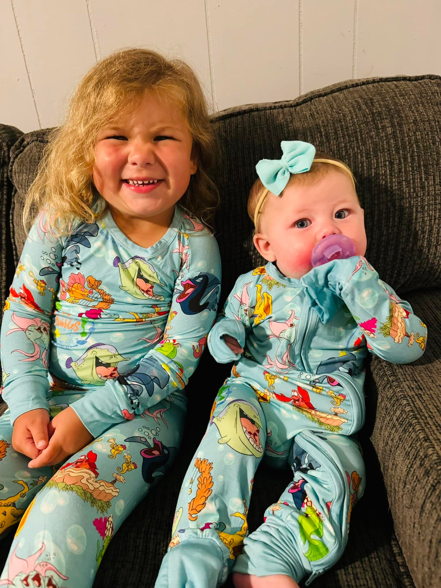 Life is Bubbles Bamboo Long Sleeve Two Piece Pajama Set