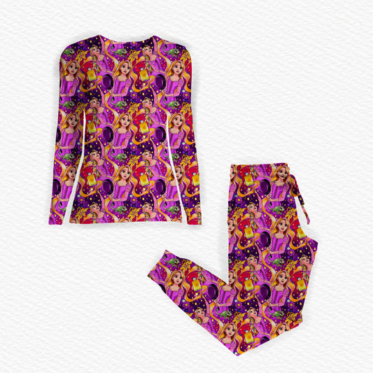 Tangled Bamboo Adult Jogger Style Sleep Set