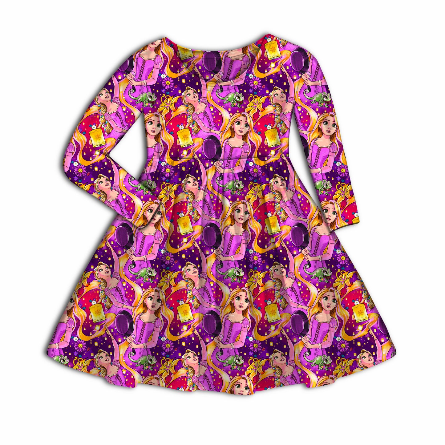 Upload Your Own File | CUSTOM BAMBOO | Bamboo Long Sleeve Dress