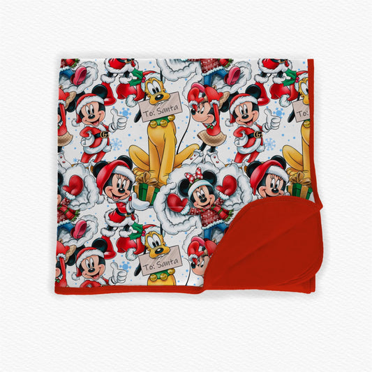 Christmas Disney Pluto Bamboo Blanket