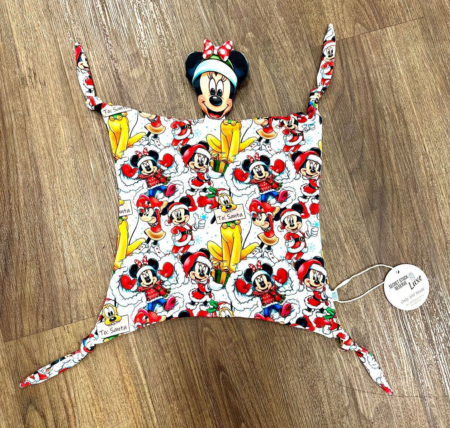 Christmas Disney Pluto Bamboo Loveys