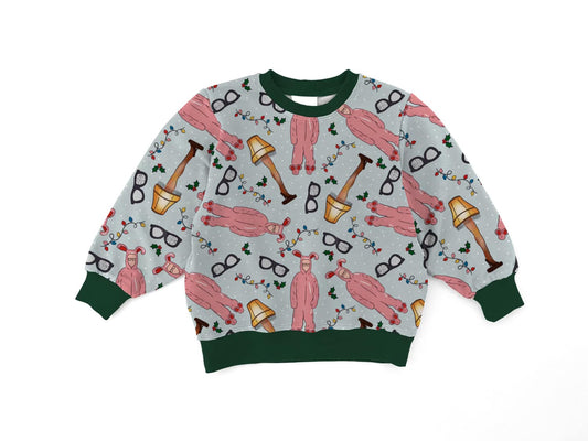 Christmas Story Bamboo Terry Crewneck