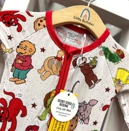 Storybook Bamboo Zippy Pajamas
