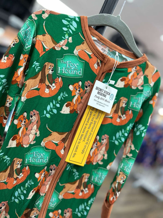 Fox & The Hound Bamboo Zippy Pajamas