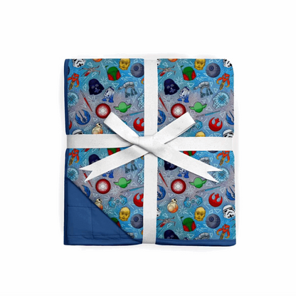 Galactic Star Wars Quilted Bamboo Blanket