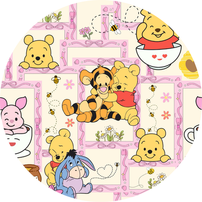 Pooh Patches Bamboo Adult Headband