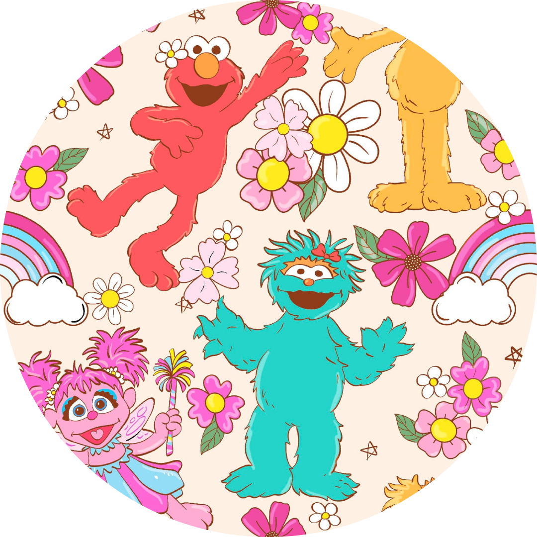 Sunny Florals Bamboo Short Sleeve Peplum & Shorts Set