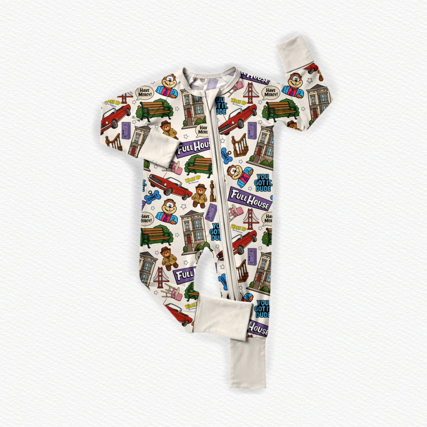 You Got It Dude! Bamboo Zippy Pajamas