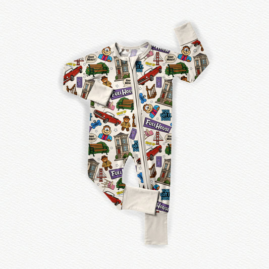 You Got It Dude! Bamboo Zippy Pajamas