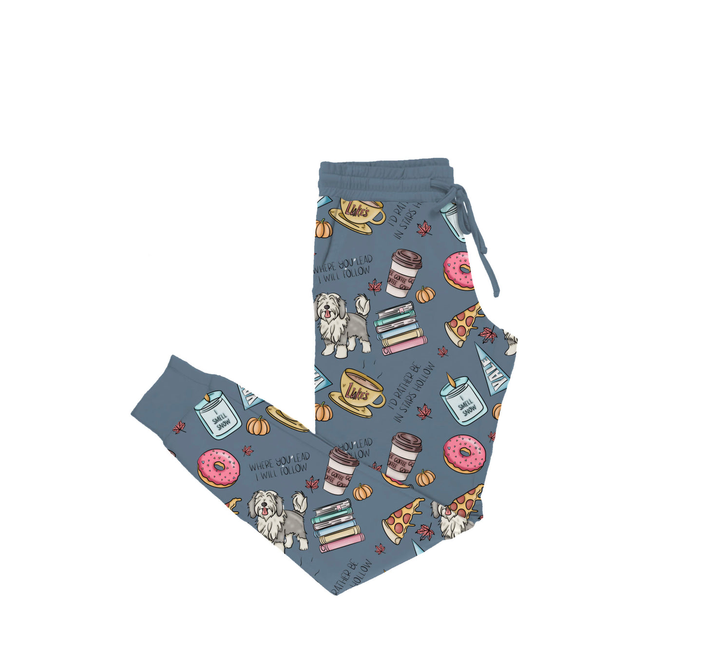 Luke's Diner Bamboo Adult Jogger Style Pants