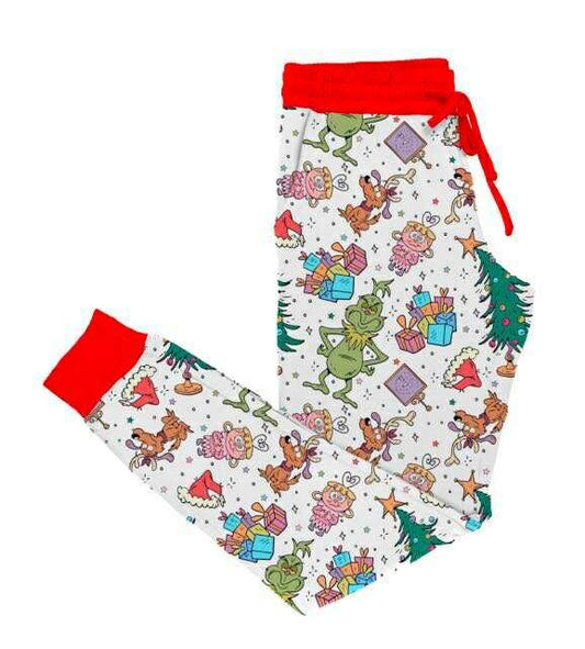 Mean But Merry Bamboo Adult Jogger Style Pants