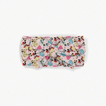 Mouse Fairytale Bamboo Bow Headband