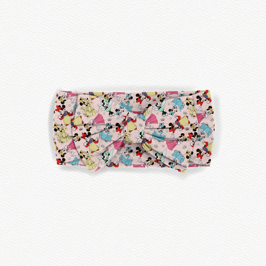 Mouse Fairytale Bamboo Bow Headband
