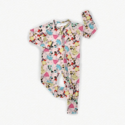 Mouse Fairytale Bamboo Zippy Pajamas