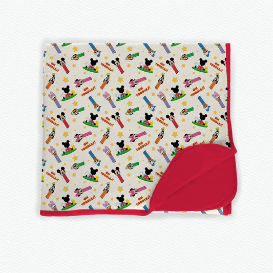Oh Toodles! Double Layer 50x50 Bamboo Blanket
