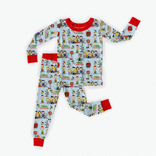 A Charlie Brown Christmas Bamboo Long Sleeve Two Piece Pajama Set