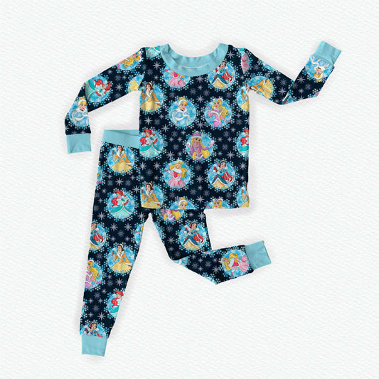Holiday Magic Bamboo Long Sleeve Two Piece Pajama Set