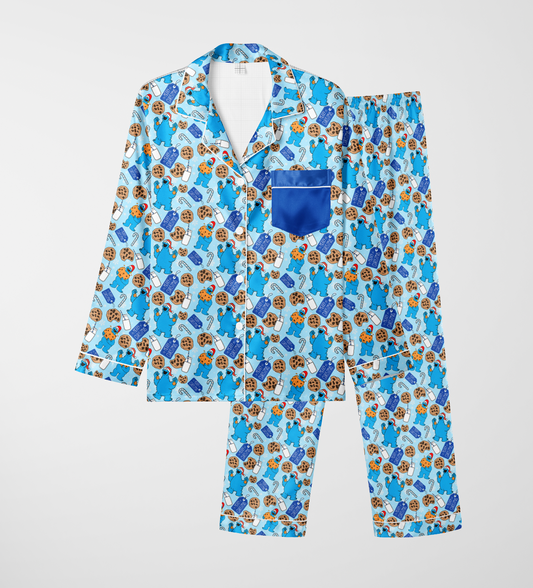 C Is For Cookie Bamboo Sleepover Long Sleeve & Pants Two Piece Pajama Set
