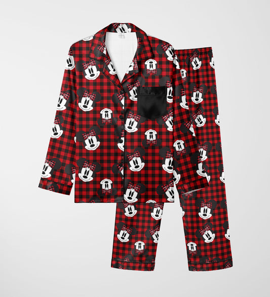 Holiday Minnie Bamboo Sleepover Long Sleeve & Pants Two Piece Pajama Set