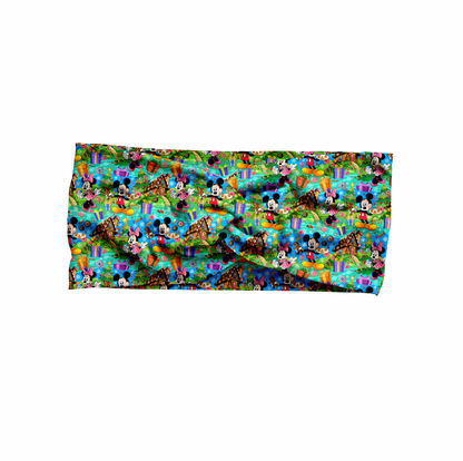 Candy Cane Lane Bamboo Adult Headband