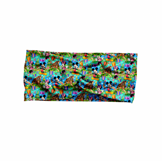 Candy Cane Lane Bamboo Adult Headband