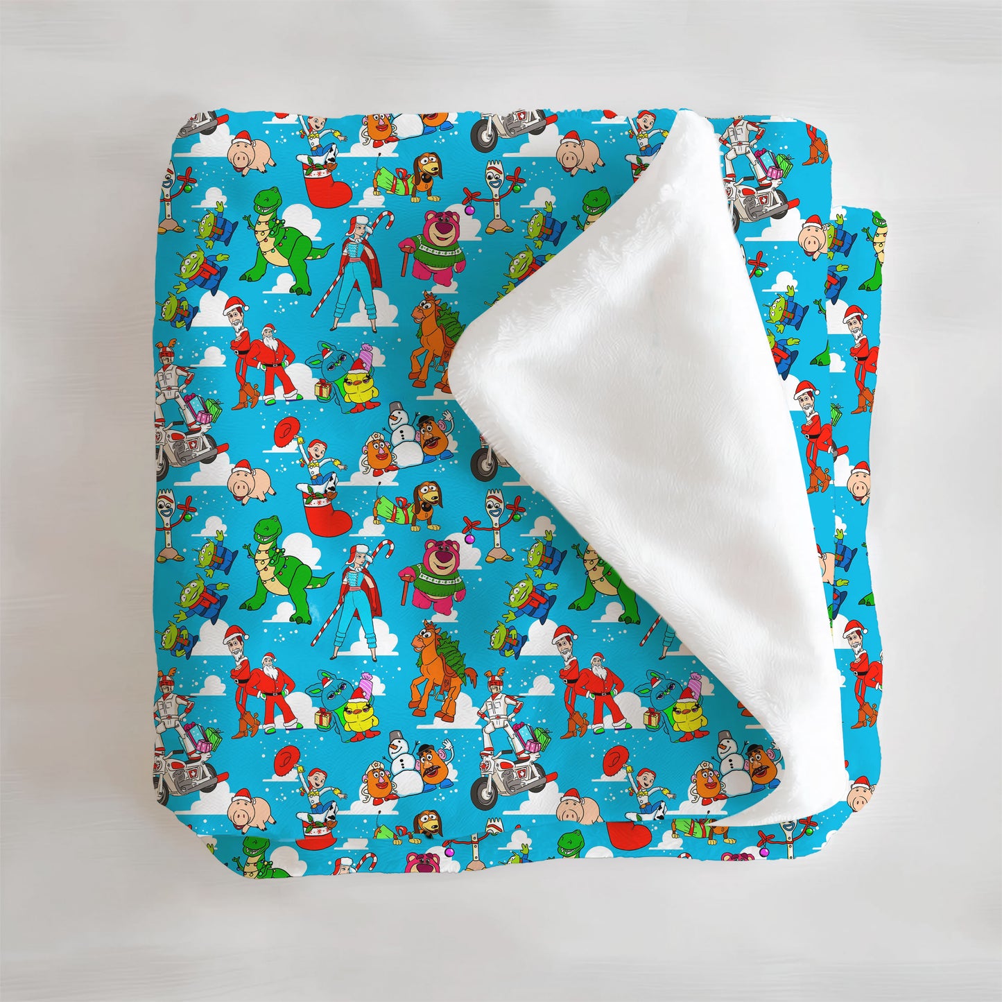 Christmas with Andy Minky Blanket