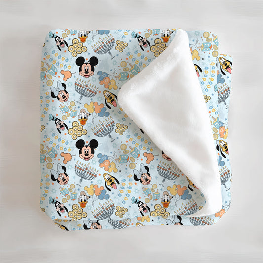 Love You a Latke Minky Blanket