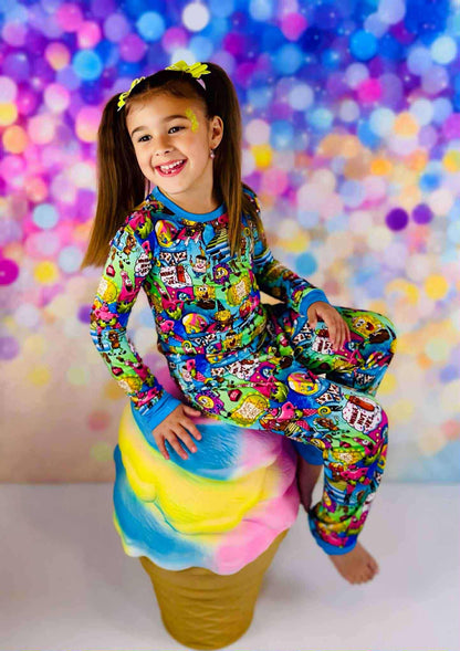 Goofy Goobers Bamboo Long Sleeve Two Piece Pajama Set