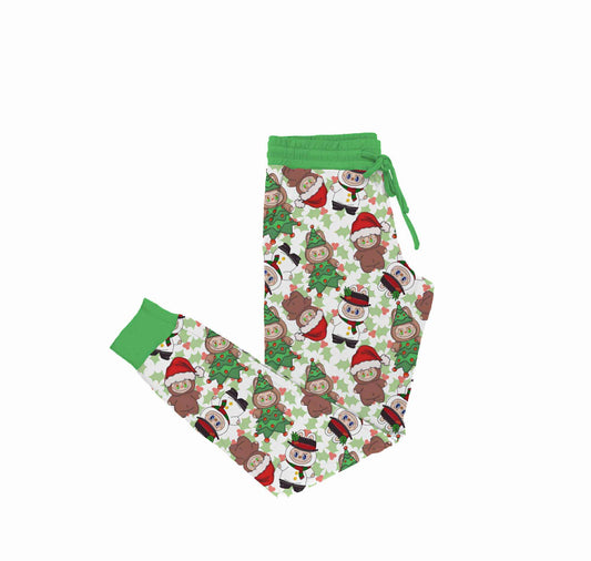 Naughty Or Nice Bamboo Jogger Style Pants