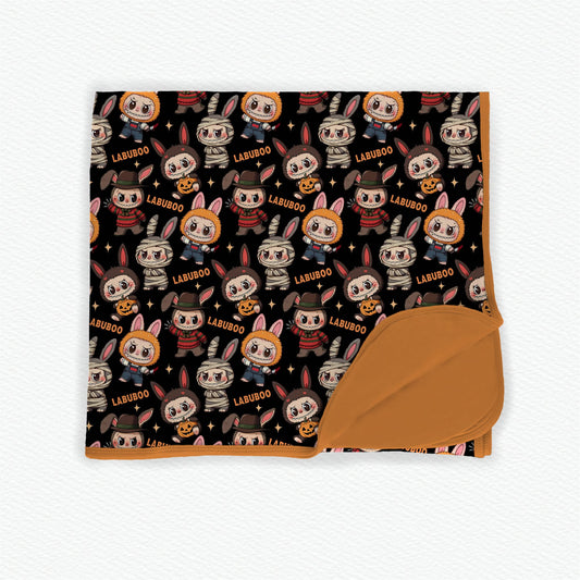 LabuBOO Halloween Triple Layered Bamboo Blanket
