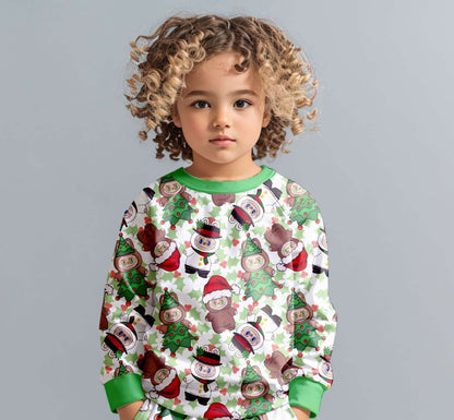 Naughty Or Nice Youth Crewneck Bamboo Pullover