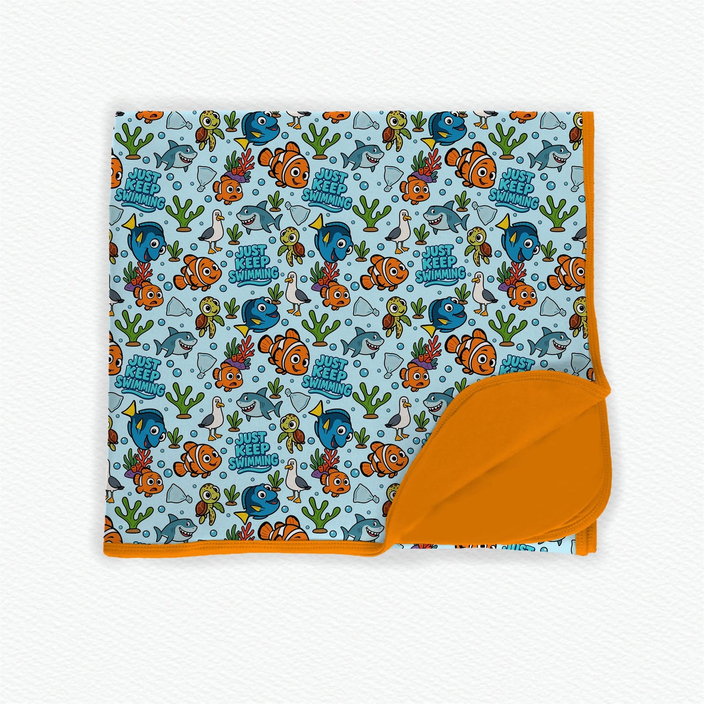 Clownin' Around Double Layer 50x50 Bamboo Blanket