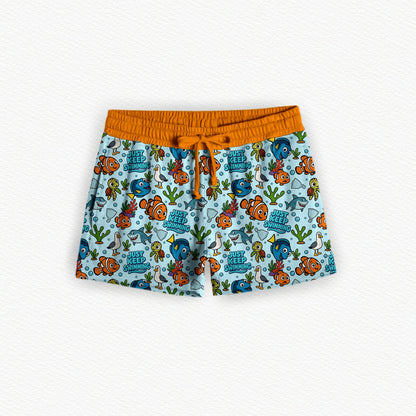 Clownin' Around Bamboo Women's Pajama Shorts
