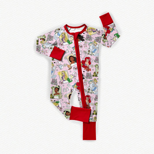 Small World Bamboo Zippy Pajamas