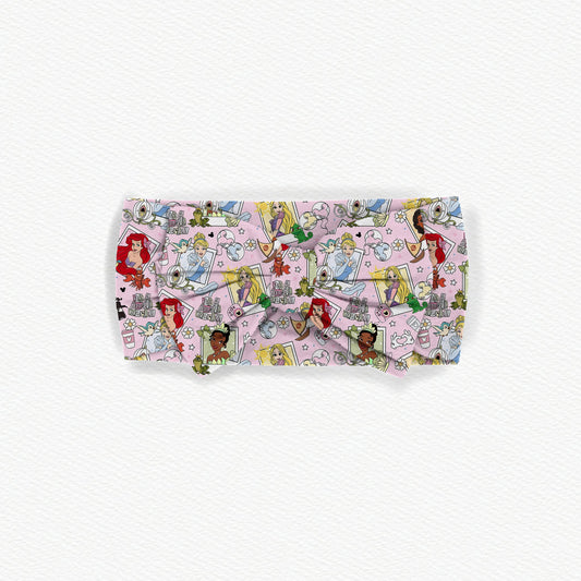 Small World Bamboo Bow Headband