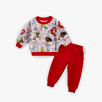 Small World Bamboo Crewneck & Jogger Set