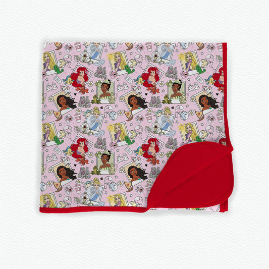 Small World Double Layer 50x50 Bamboo Blanket